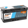 Exide EFB 105Ah 950A 392x175x190-+