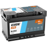 Exide EFB 65Ah 650A 278x175x175-+