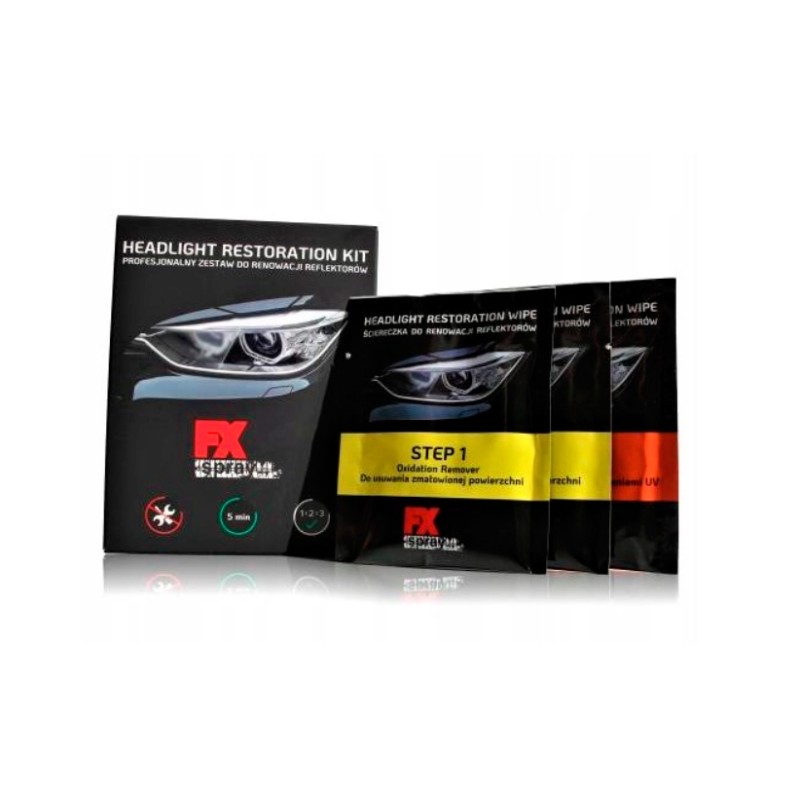 FX headlight restoration kit FX headlight restoration kit
