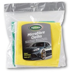 Mikrokiudlapid 3tk 100%pe Triplewax