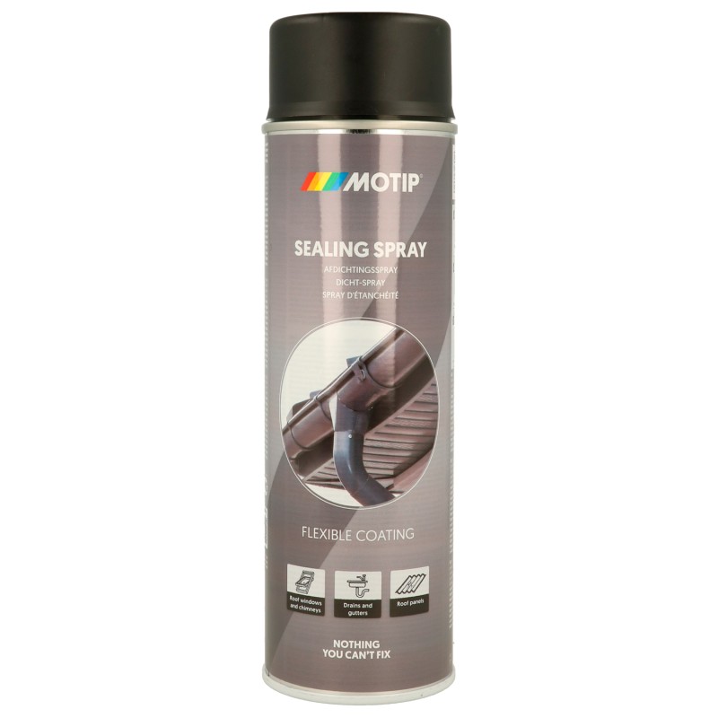Motip tihendusaerosool must, 500ml- veoauto varuosad- Nordparts