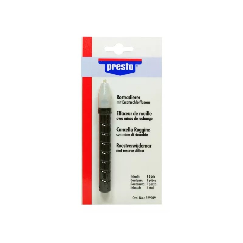 Presto rust remover pencil