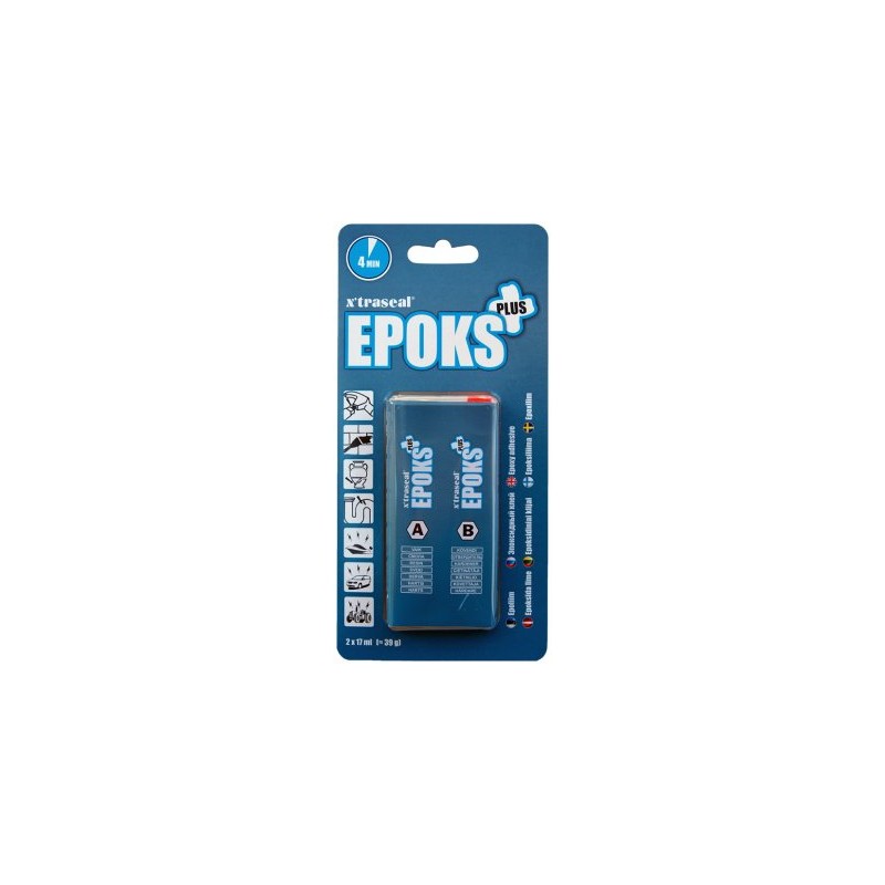 Epoxy adhesive 4 min 34ml colourless
