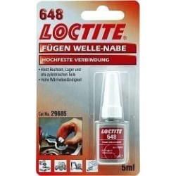 Loctite 648 клей для подшипников 5 мл