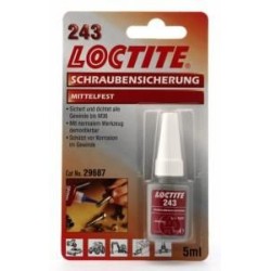 Loctite 243 Фиксатор резьбы 5 мл средней прочности