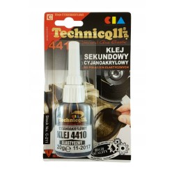 Sekundiliim elastne 4410 must 20g