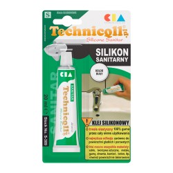 Sanitaarsilikoon valge 20ml