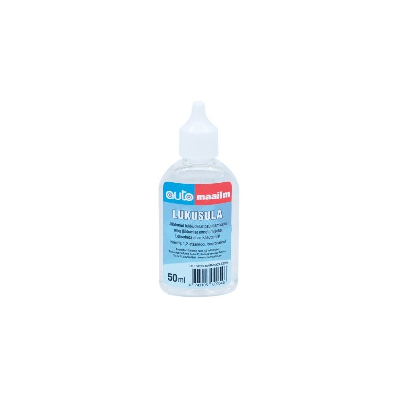 Lukusula Automaailm 50ml Lukusula Automaailm 50ml