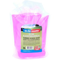 Klaasipesu suvine plastkotis 3L