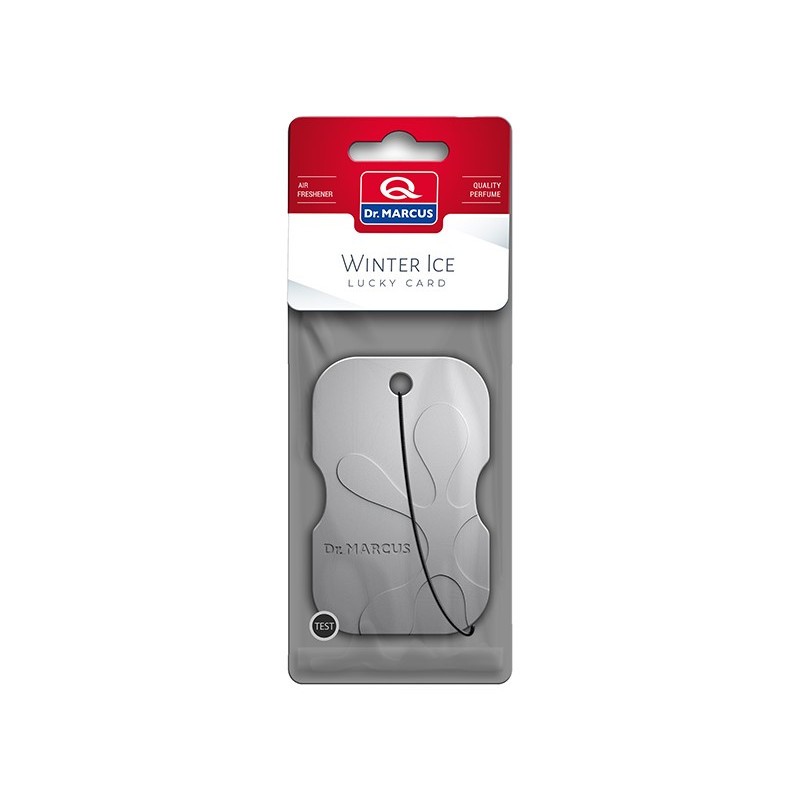 Car fragrance Lucky Card Winter Ice Car fragrance Lucky Card Winter Ice