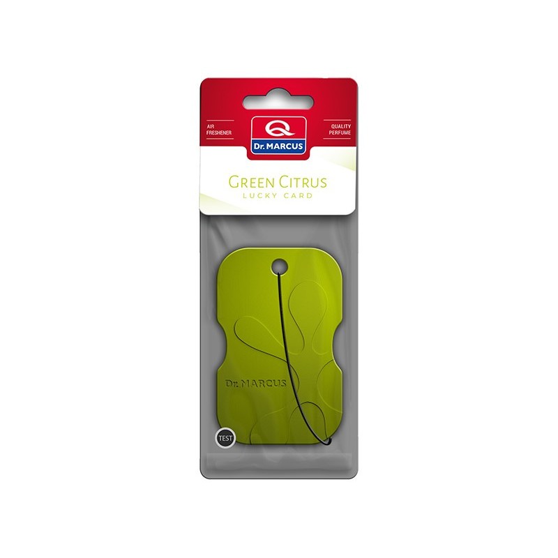 Autolõhn Lucky Card Green Citrus Autolõhn Lucky Card Green Citrus