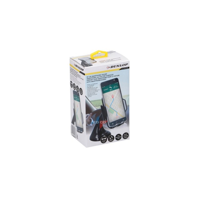 Universal phone holder with suction pad