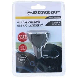 Зарядное устройство 2*USB A+2*USB C 5V 4,8A 18W
