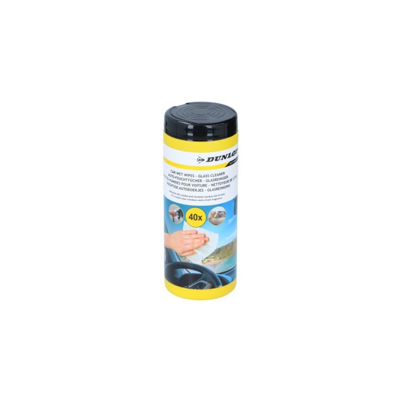 Niisked klaasi puhastuslapid 40tk,20*18c