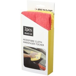 Mikrokiudlapid 2tk 40x40cm Dunlop