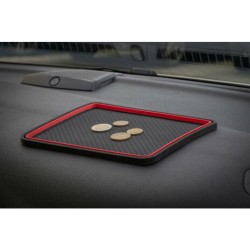 Anti-skid mat 197x164x8mm red