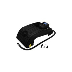 Digital foot pump with 2 cylinders