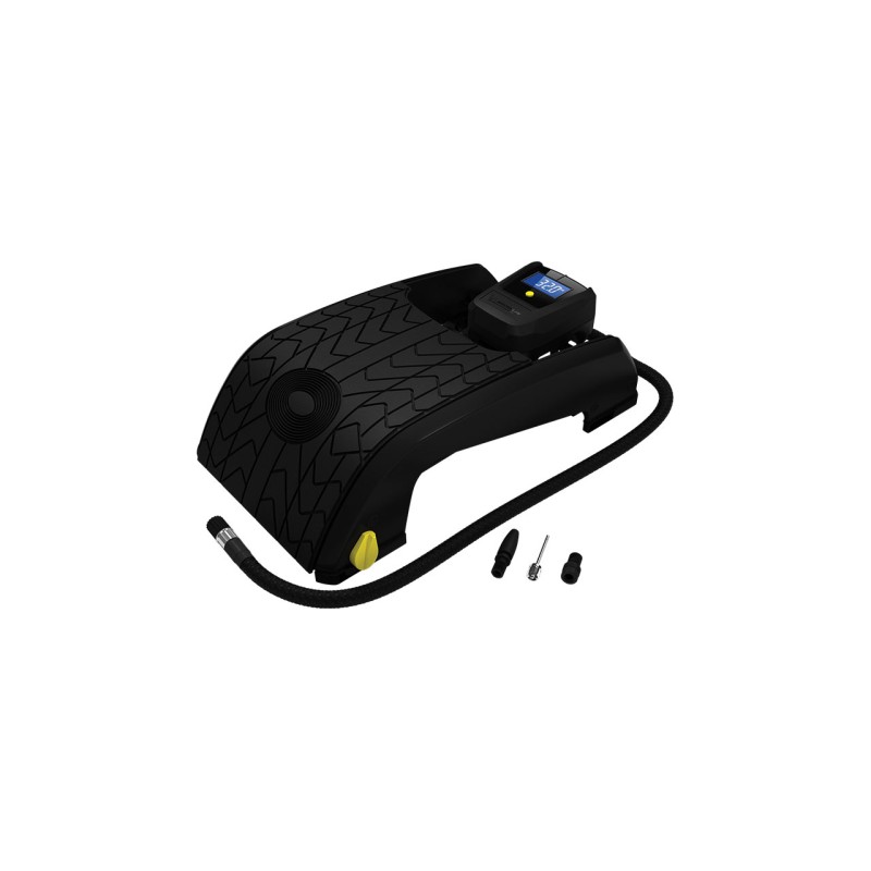 Digital foot pump with 2 cylinders Digital foot pump with 2 cylinders