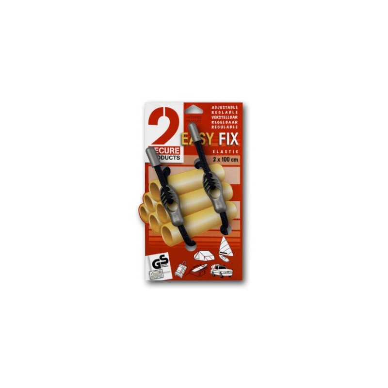 Elastic cord 2*1m adjustable