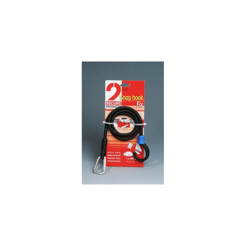 Elastic cord 1m loop+hook