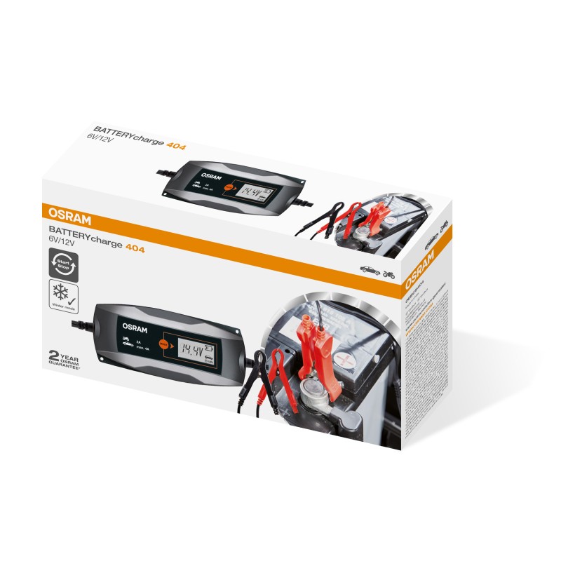 Osram akulaadija 404 4A 6/12V Osram akulaadija 404 4A 6/12V