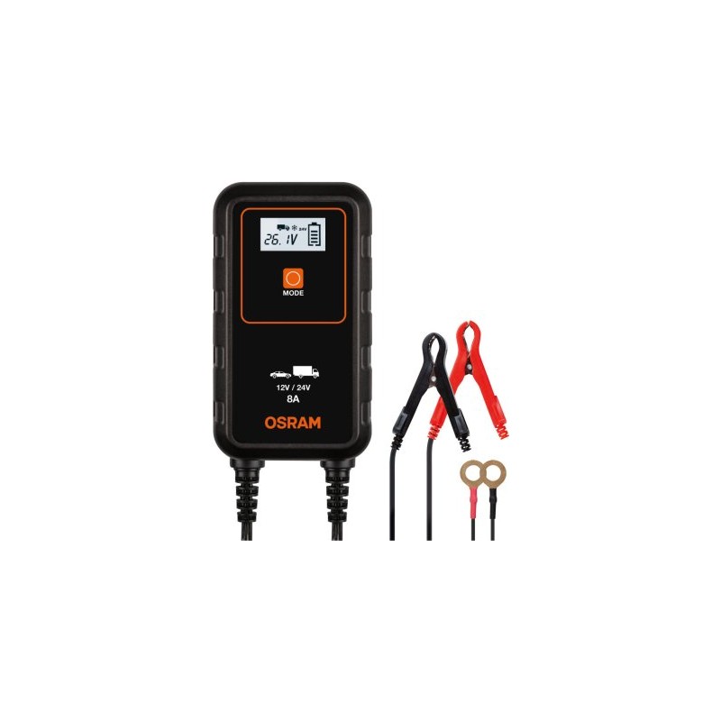 Osram akulaadija 908 8A 12/24V