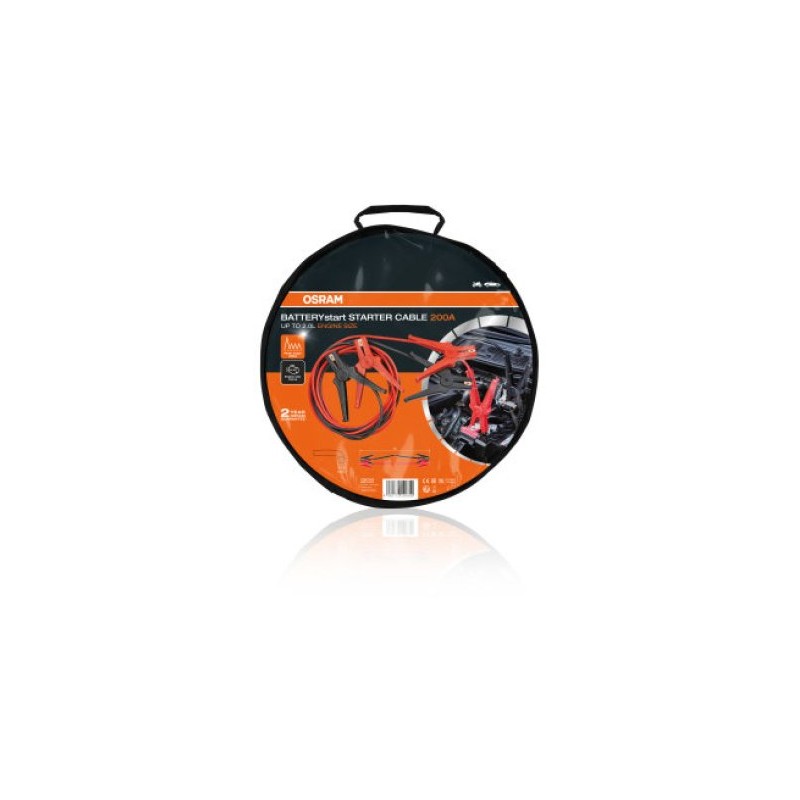 TL Osram 200A käivitusjuhtmed 3m 6V/12V