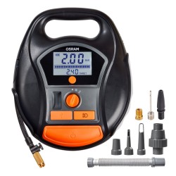 Osram digitaalne laetav rehvipump