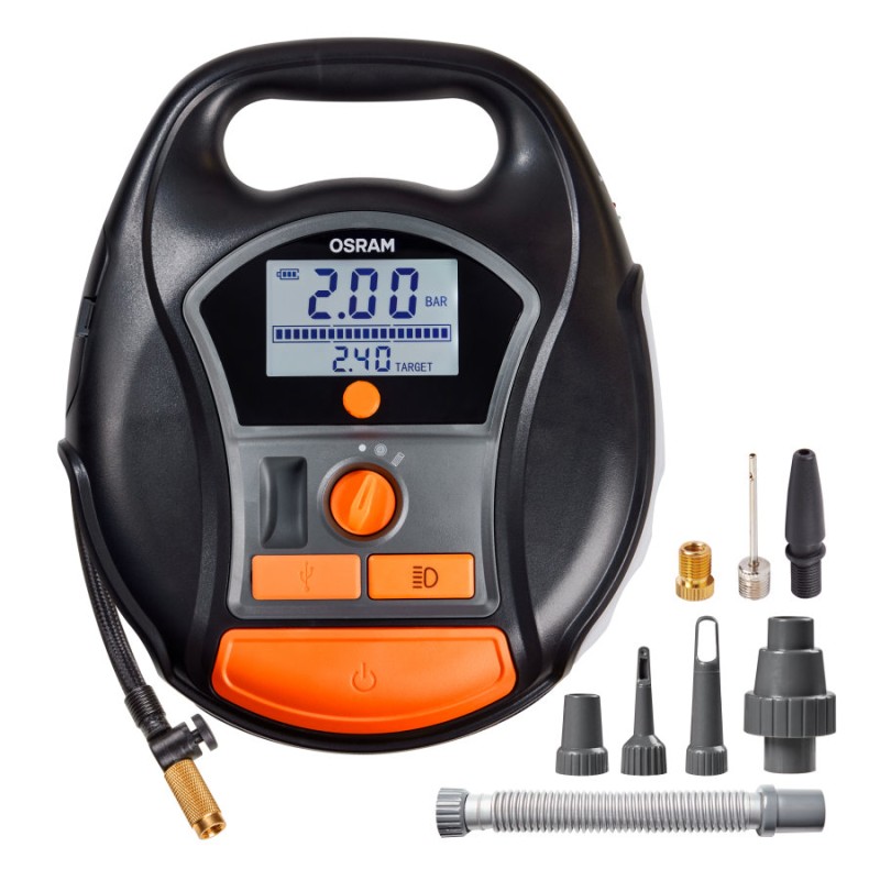 Цифровой аккумуляторный насос для шин Osram Цифровой аккумуляторный насос для шин Osram