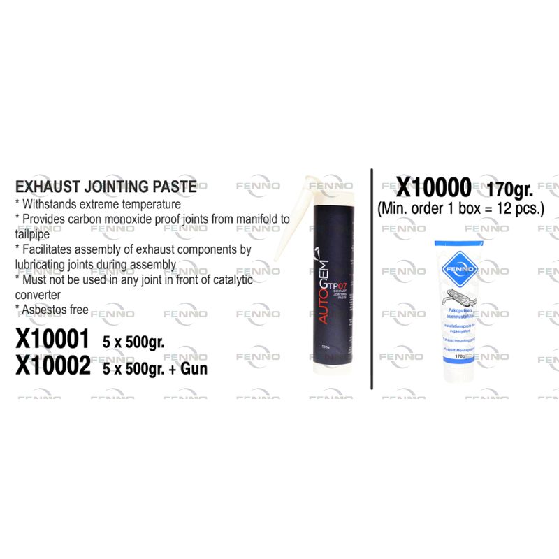 Монтажная паста для глушителя FENNO170g