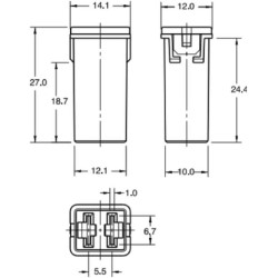 Kaitse JCASE 60A 32V