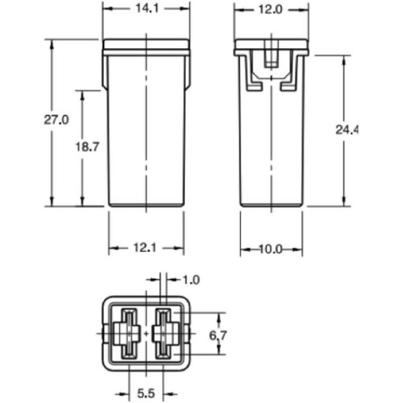 Kaitse JCASE 60A 32V