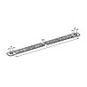 Mass wire 15mmý length 250mm