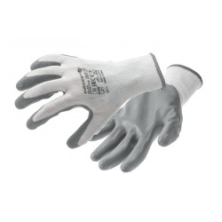 GLAN work gloves PU white 10 12pcs/pack