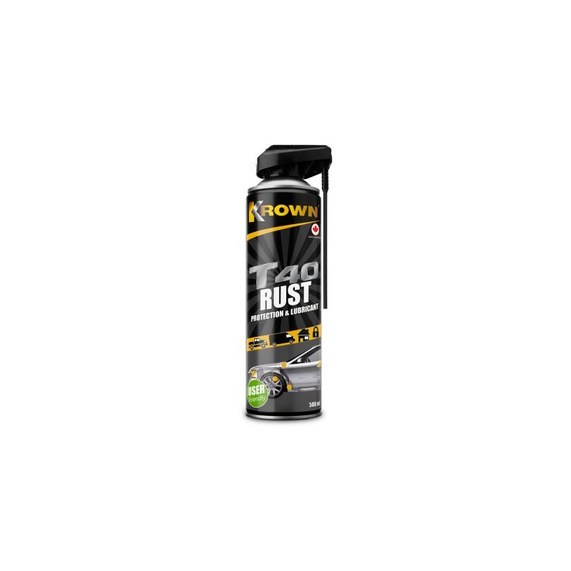 Krown T40 rust inhibitor 500ml aerosol Krown T40 rust inhibitor 500ml aerosol
