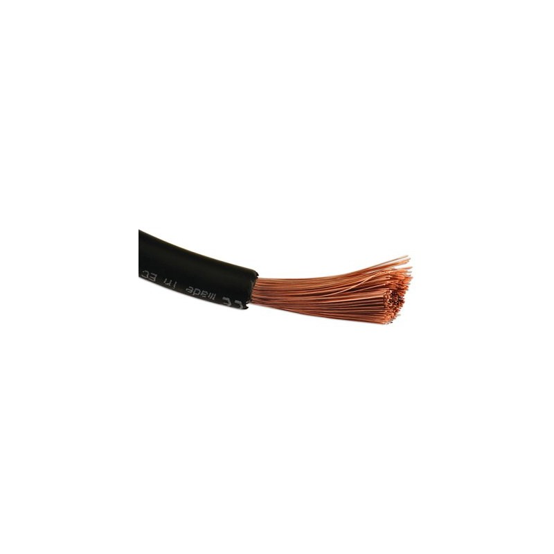 Akujuhe must 25mm2 170amp 10m/rullis