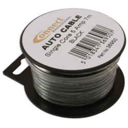 Jalka 7m/5AMP 0.65mmý musta
