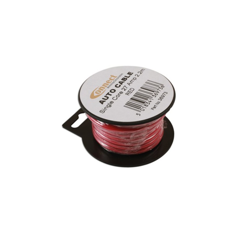 Juhe 2,2m/27AMP 3mmý punane