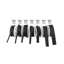 Termokahanev rüüs 7,9mm 1,22m rull-must