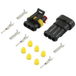 Connector mother+father 3-pin 14Piece
