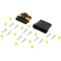 Connector mother+father 6-pin 26Piece