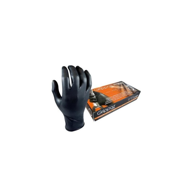 Grippaz kindad(L) 50tk/pakk(must) Grippaz kindad(L) 50tk/pakk(must)