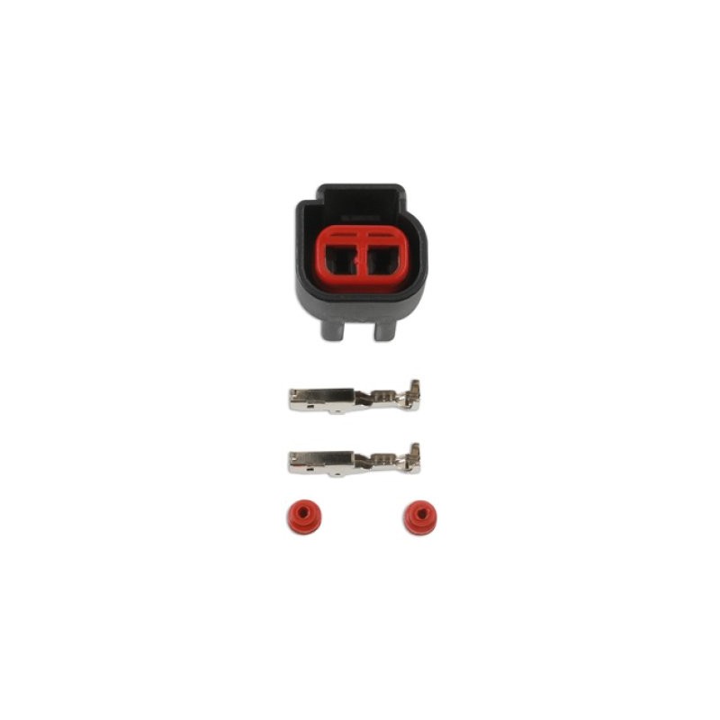 Plug square female 2-terminal 2pc. Plug square female 2-terminal 2pc.