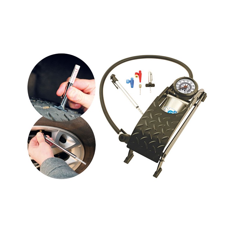 Jalgpump Laser koos lisatarvikutega