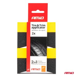 Tyre cleaning applicators 2 pieces