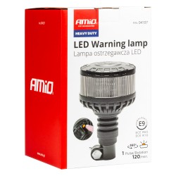 Vilkur 16 LED-i 12/24V oranz 110x169mm