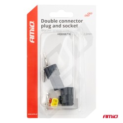 Pistikute komplekt 2 PIN 2,2 mm