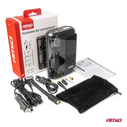 Juhtmevabakompressor 12V 10bar 2*2000mAh