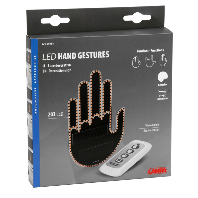 Led käekujuline dekoratiivsilt 203smd