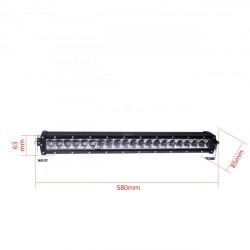 LED kaugtuli 200W ,20 ledi, 580*63*85mm